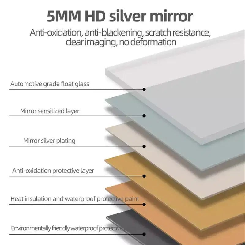 48x32 LED Bathroom Mirror: 3 Colors, 5-Level Dimmable, Anti-Fog, Wall Mounted, Horizontal/Vertical - Image 9